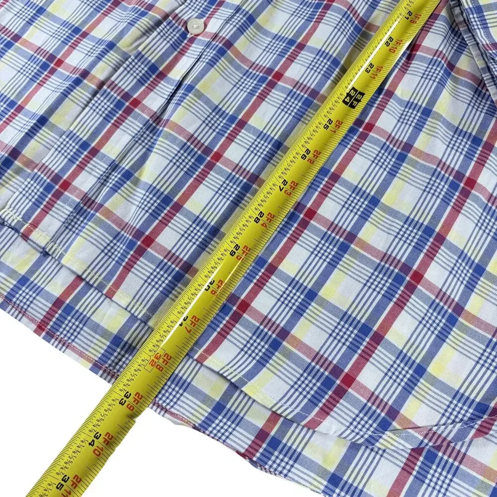 Tommy Hilfiger Long Sleeve Checkered Stripe Design - Men's Sz‎ XL